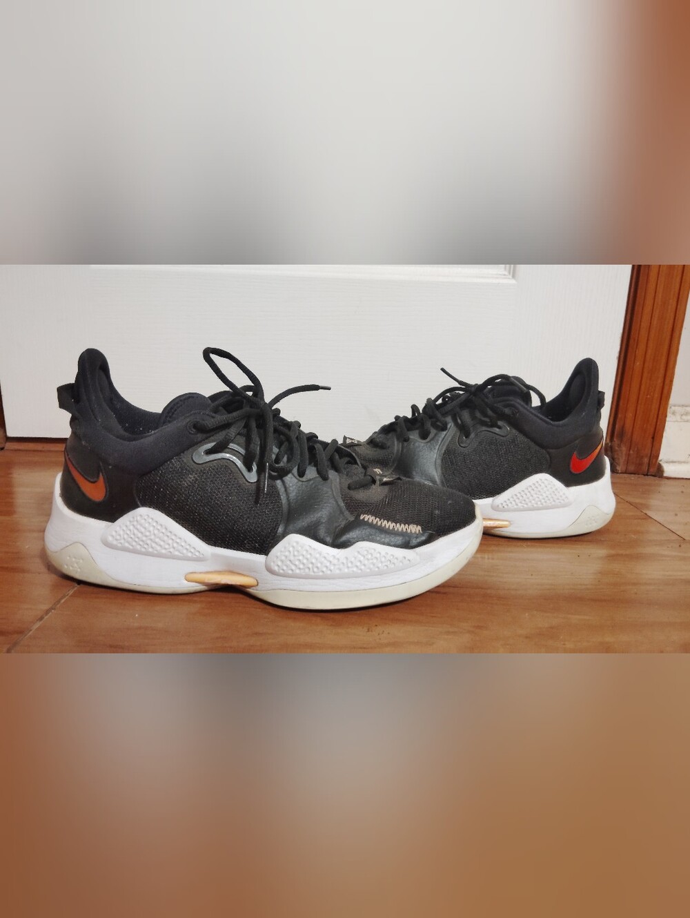 Nike PG 5 Black Basketball Shoes Size 11